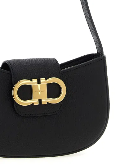 Ferragamo Gabry Shoulder Bags Black