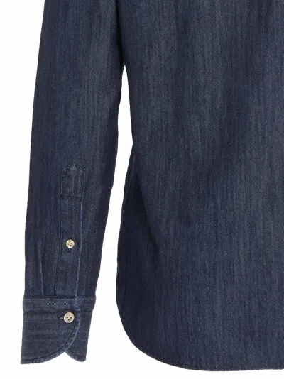 Borriello Napoli Borriello Denim Shirt In Blue