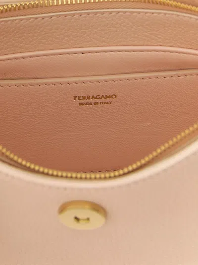 Ferragamo Gabry Shoulder Bags Pink
