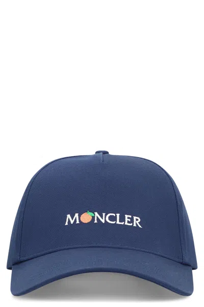 Moncler Genius Moncler X Gilga Farm Designed By Donald Glover Cotton Baseball Hat In Blue