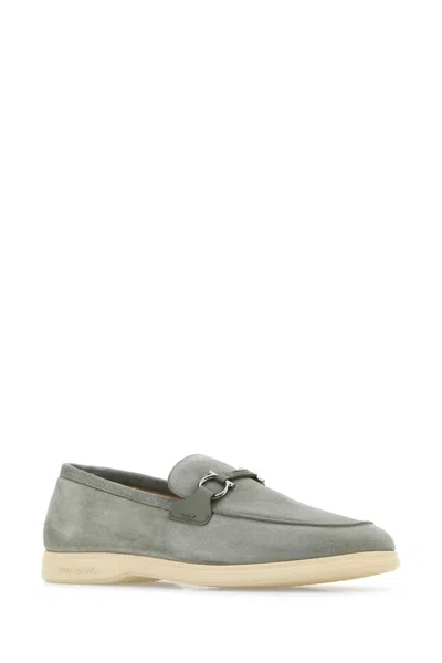 Ferragamo Casual Loafer With Gancini Ornament