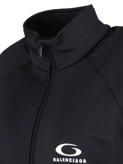 Balenciaga Reimagined Black Jacket With Open Back In Black