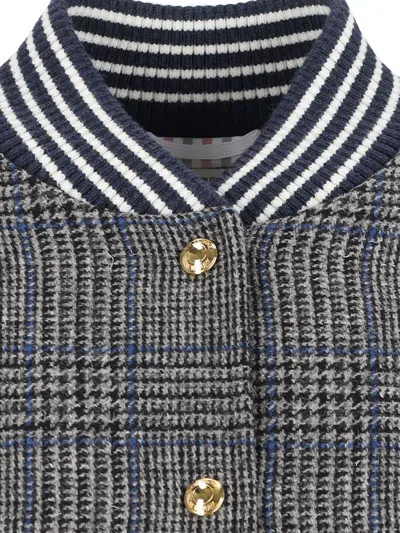 Thom Browne Wool Jacket In Gray