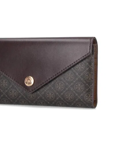 Tory Burch T Monogram Book Wallet