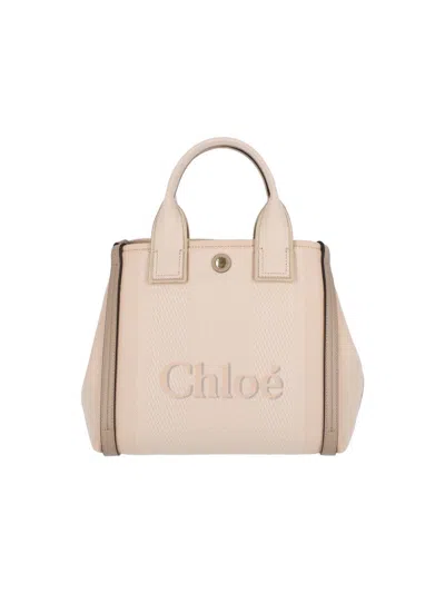 Chloé Tote Bag With Shoulder Strap And Top Handles