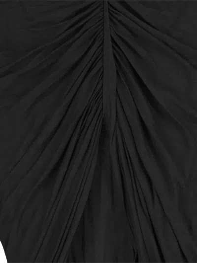 Rick Owens Asymmetrical Mini Skirt