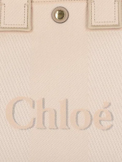 Chloé Tote Bag With Shoulder Strap And Top Handles