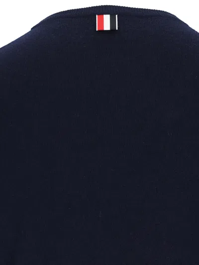 Thom Browne 4-bar Stripe Sweater In Black