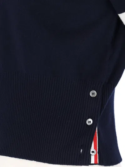 Thom Browne 4-bar Stripe Sweater In Black