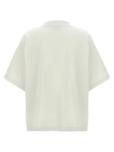 Balenciaga Cropped Logo T-shirt Short Sleeves In Neutral