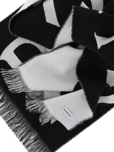 Burberry B Shield Reversible Scarf