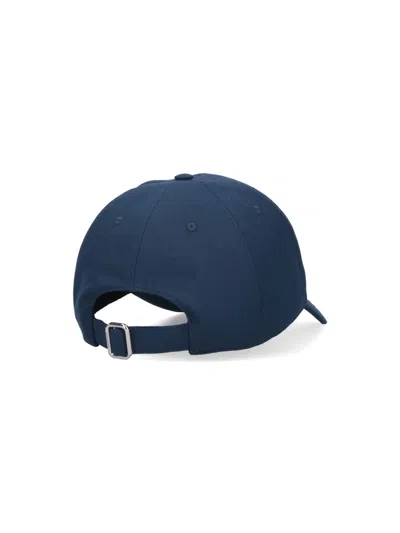 Givenchy Embroidered Cap With Curved Brim And Metal Buckle