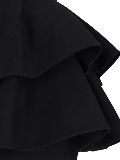 Valentino Virgin Wool And Silk Midi Skirt