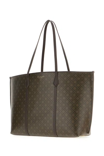 Tory Burch Printed Canvas Perry Shopping Bag