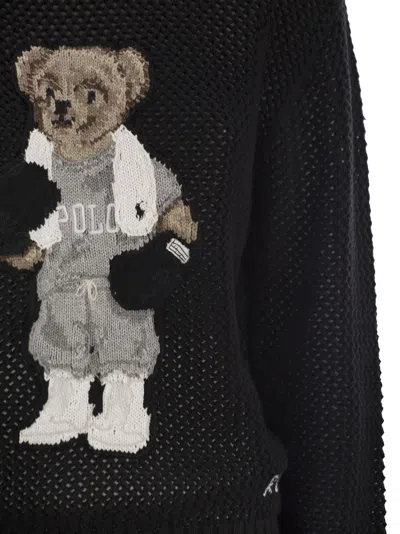 Polo Ralph Lauren Polo Bear Openwork Sweater