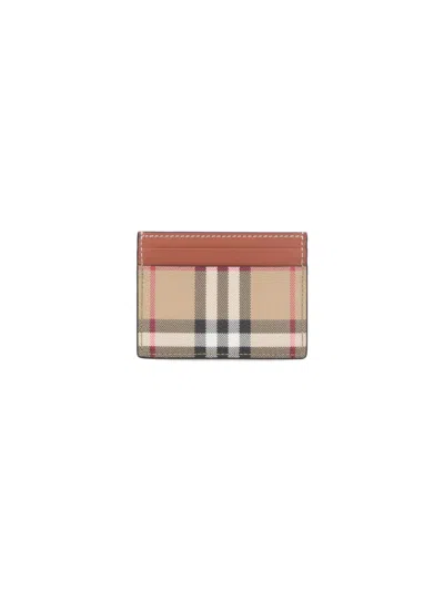 Burberry Check Card Holder