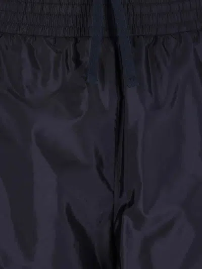 Moncler Genius Nigo Collaboration Mercedes-benz Cargo Style Shorts In Blue