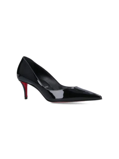 Christian Louboutin Glossy Pointed Toe High Heel Pumps In Multi