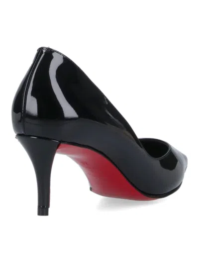 Christian Louboutin Glossy Pointed Toe High Heel Pumps In Multi