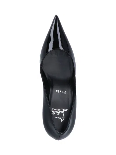 Christian Louboutin Glossy Pointed Toe High Heel Pumps In Multi