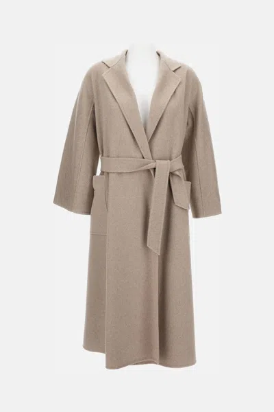 Max Mara Ludmilla Coat In Brown