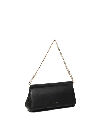 Michael Michael Kors Carmine Shoulder Bag In Black Leather