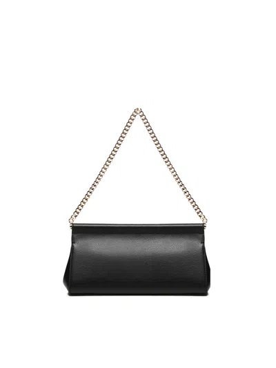 Michael Michael Kors Carmine Shoulder Bag In Black Leather