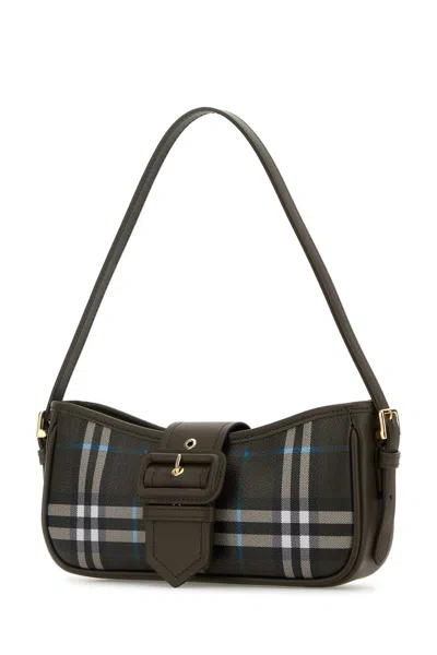 Burberry Printed Canvas Shoulder Bag