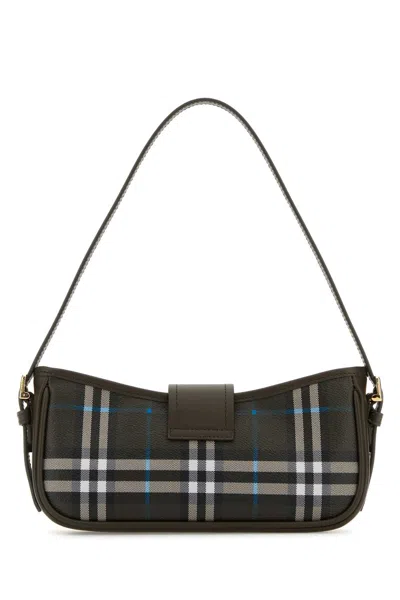 Burberry Printed Canvas Shoulder Bag