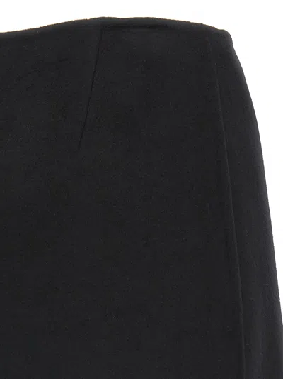 Ermanno Scervino Elegant Skirt Made From Virgin Wool Featuring Jewel Details