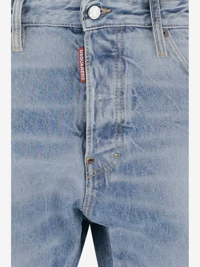 Dsquared2 Cool Guy Jeans With Used Effect In Blue