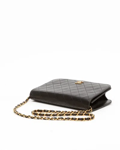 Pre-owned Chanel Classic Full Flap Bag In Black