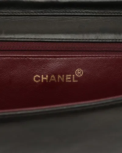 Pre-owned Chanel Classic Full Flap Bag In Black