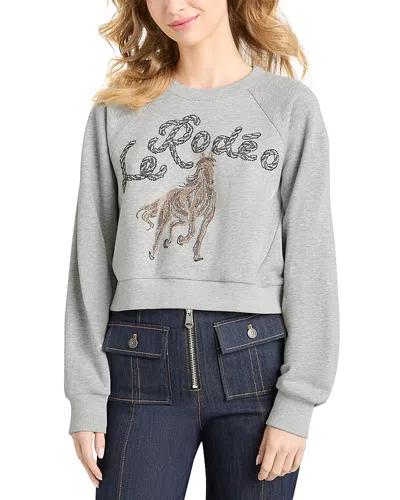 Cinq À Sept Cinq A Sept Jennifer Le Rodeo Pullover Sweatshirt In Gray