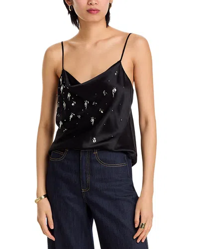 Cinq À Sept Cinq A Sept Marta Embellished Camisole In Black