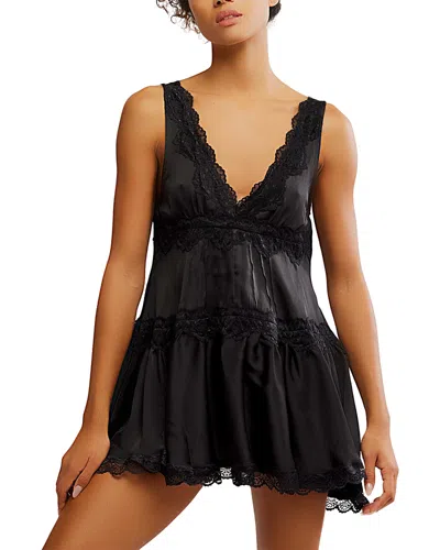 Free People In This Groove Mini Slip Dress