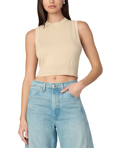 Joe's Jeans The Laurel Shrunken Sweater Vest In Brown