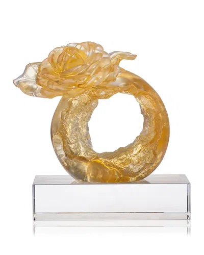 Liuli Singular Elegance Crystal Flower Figurine - Special Edition