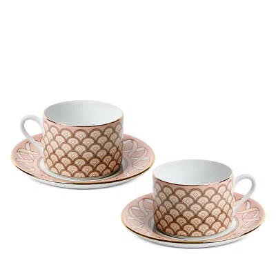 La Doublej Impero Tea Cup Set Of 2 In Neutral
