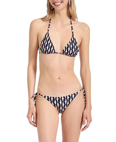 La Doublej String Bikini Bottoms Pesciolini In Black