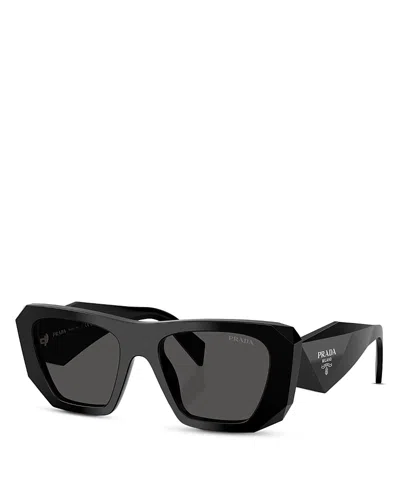 Prada Woman Sunglass Pr B18s In Black