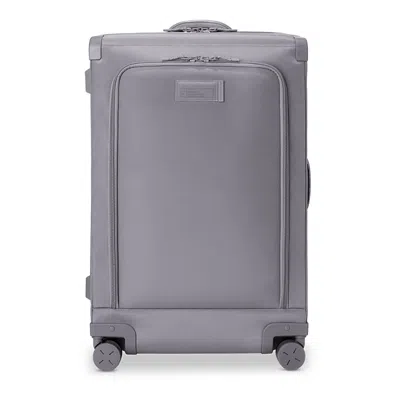 Dagne Dover Sydney 28.5 Checked Rolling Suitcase, Ash In Gray