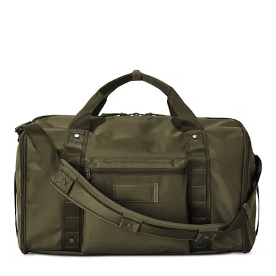 Dagne Dover Monaco Garment Duffle Bag, Dark Moss In Green