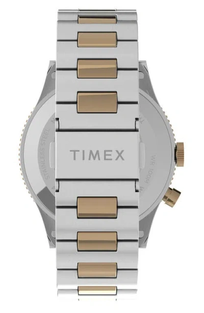 Timex ® Waterbury Traditional Gmt Bracelet Watch, 39mm