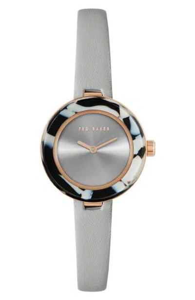 Ted Baker London Lenara Leather Strap Watch, 28mm