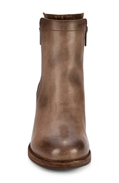Frye Addie Double Zip Bootie In Neutral