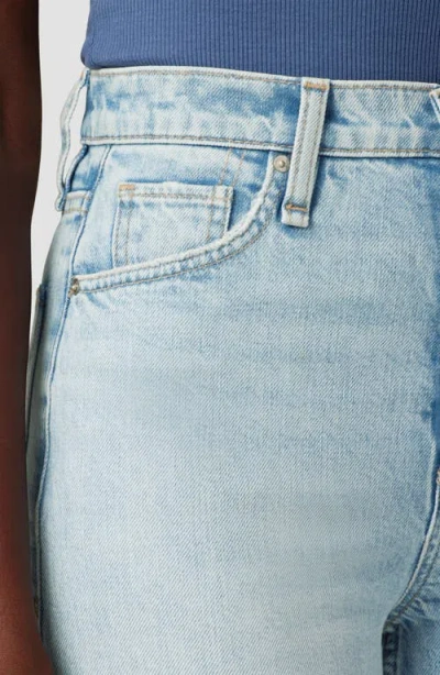 Hudson Faye High Waist Fray Hem Bootcut Jeans