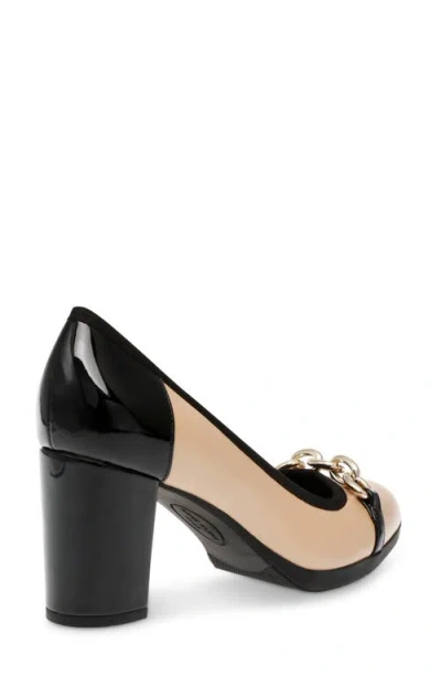 Anne Klein Celina Chain Block Heel Pump