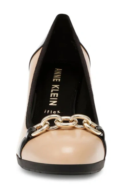Anne Klein Celina Chain Block Heel Pump