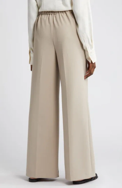 Nordstrom Flat Front Wide Leg Knit Pants
